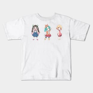 Monogatari set Kids T-Shirt